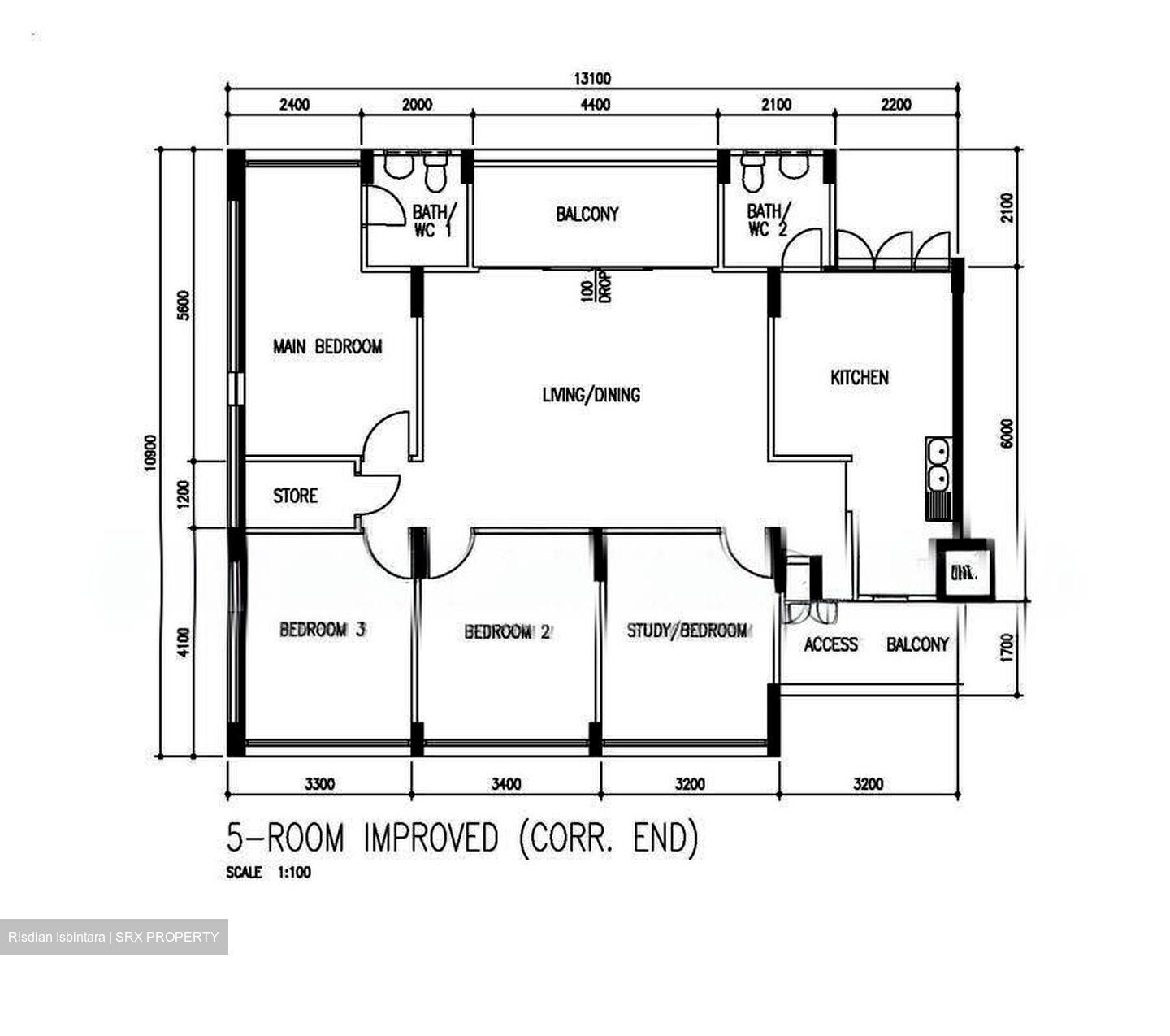 Blk 861 Tampines Parkview (Tampines), HDB 5 Rooms #634596171